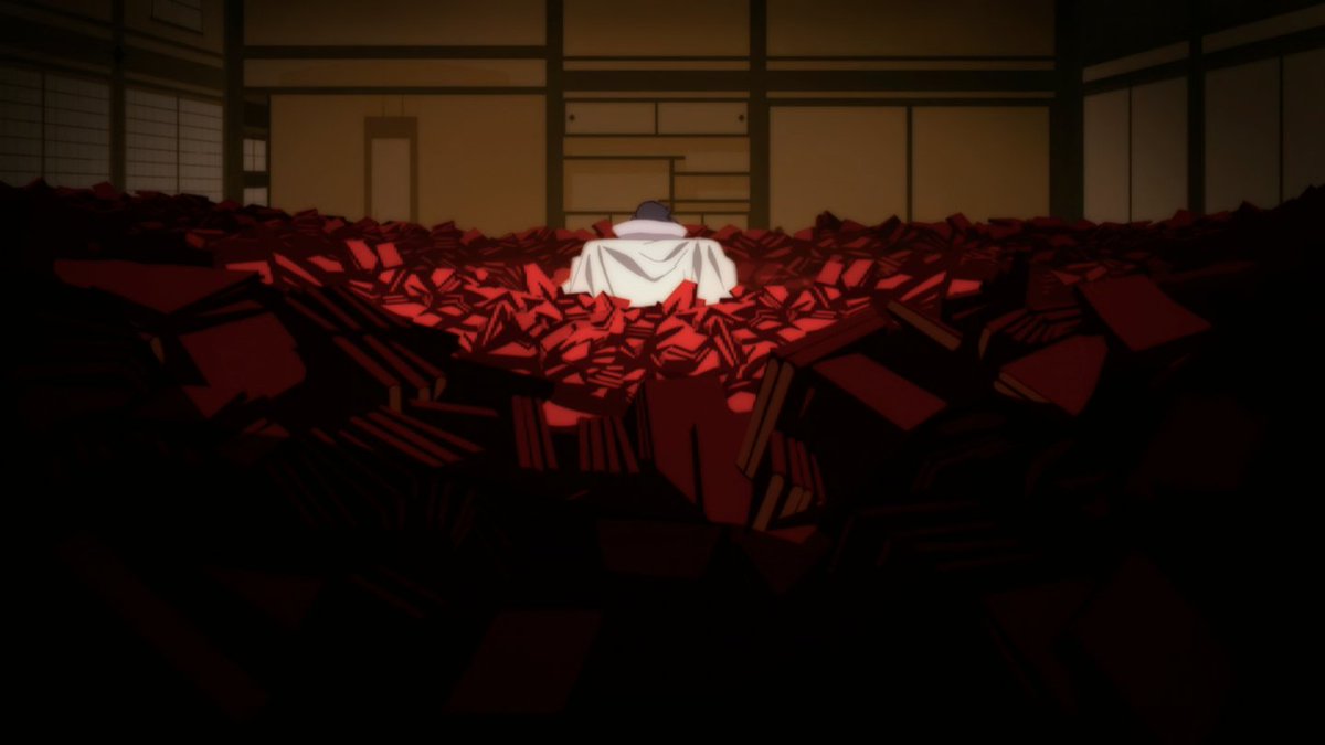 Closing in on the final episode of Hanamonogatari, the soundtrack Sotsugyou plays and for some reason, this scene felt sadder than it should be but felt majestic at the same time. It was enough to make me feel something. Not sure if anyone else who watched this episode feels th-
