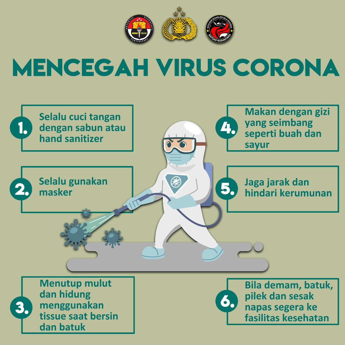 CARA AMPUH MENCEGAH PENYEBARAN COVID-19