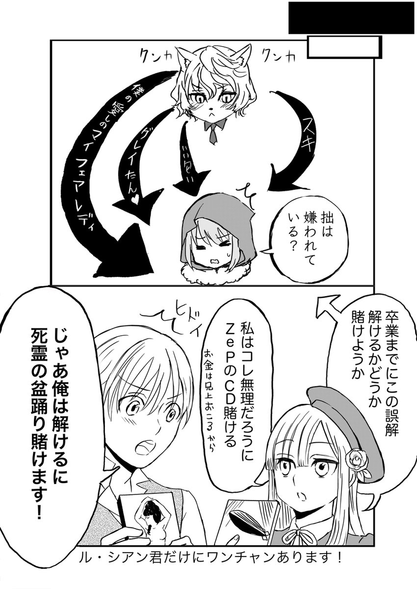 エルメロイ教室漫画
スヴィンの恋とグレイの誤解
フラット君とライネスちゃんが見ている 