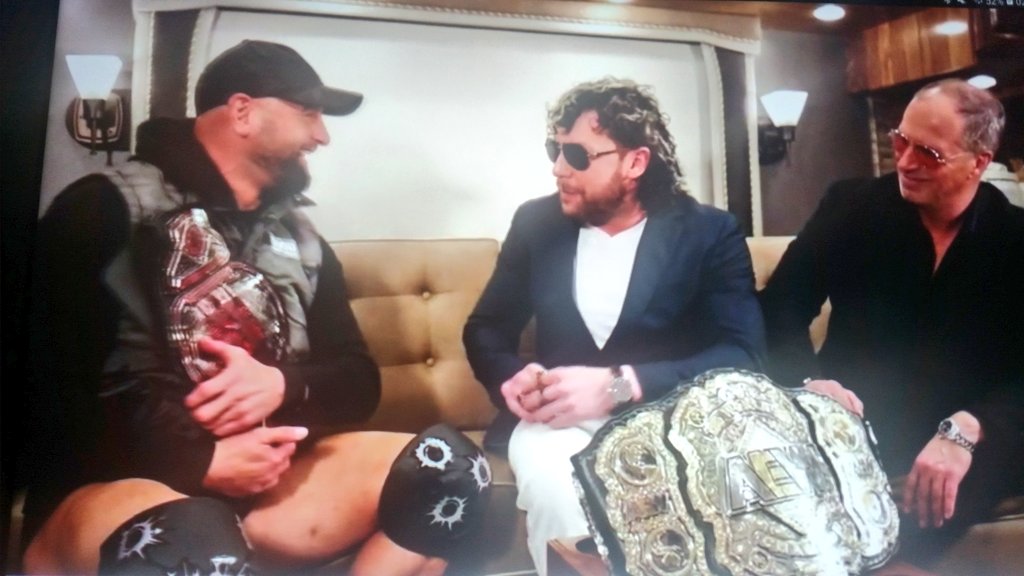 WrestlingJebus's tweet photo. KENNY OMEGA &amp; KARL ANDERSON!!!

#FinalResolution https://t.co/sxnk3deVNL