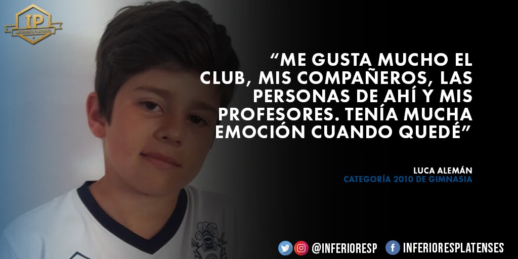 2InferioresP's tweet photo. #GELP 🇫🇮 Luca Alemán es mediocampista de la 2010 de Gimnasia. En un nuevo capítulo de #IPDesdeCasa versión Twitch contó lo que le causó la llegada al club después de 2 años de jugar en el Lobo https://t.co/R0vKaPNg1w