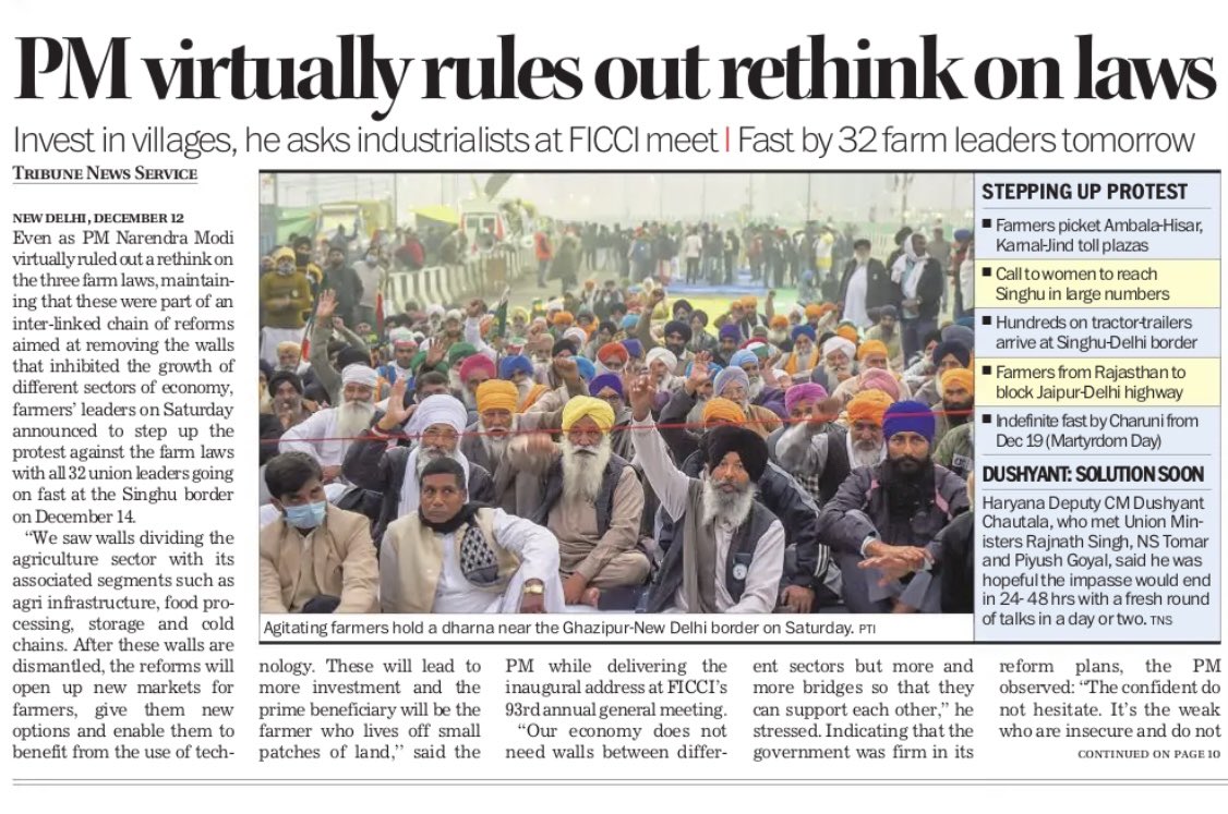 SukhpalKhaira's tweet photo. Pm Modi’s adamant attitude on farm laws shows his gross disregard n insensitivity towards public opinion n democratic values.If he really believes these retrograde laws are good for farmers i dare him to have a referendum on them in Punjab? #StandWithFarmerChallenge https://t.co/J58i7dSkT8