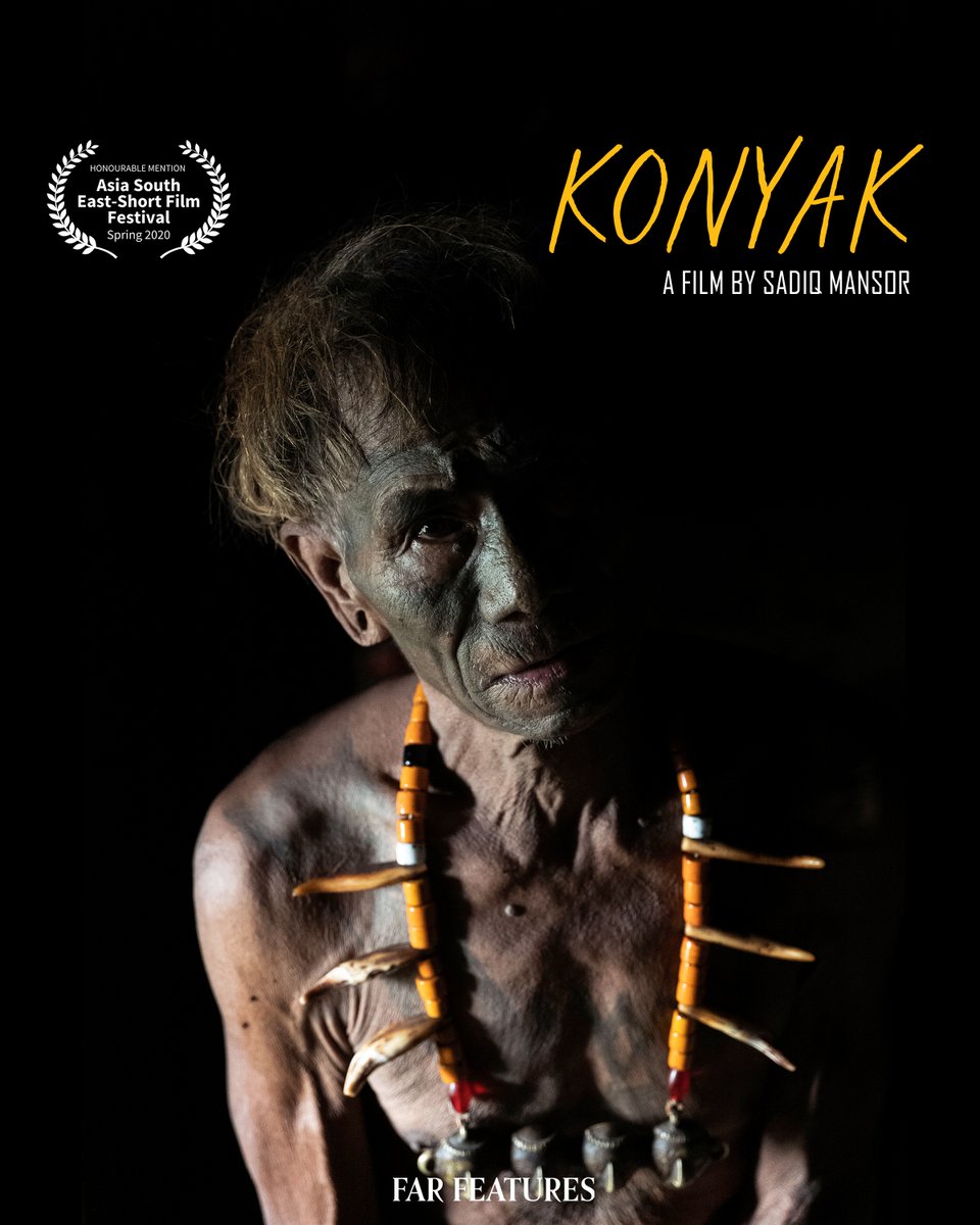 Far_Features's tweet photo. About to watch the incredible KONYAK short film by Sadiq Mansor being screened at the Indigenous Film Festival LIVE now. Watch link here #BIFF2020 #filmfestival https://t.co/3MNBDZ5Bzq #filmfestival https://t.co/WGoZXoBMP6