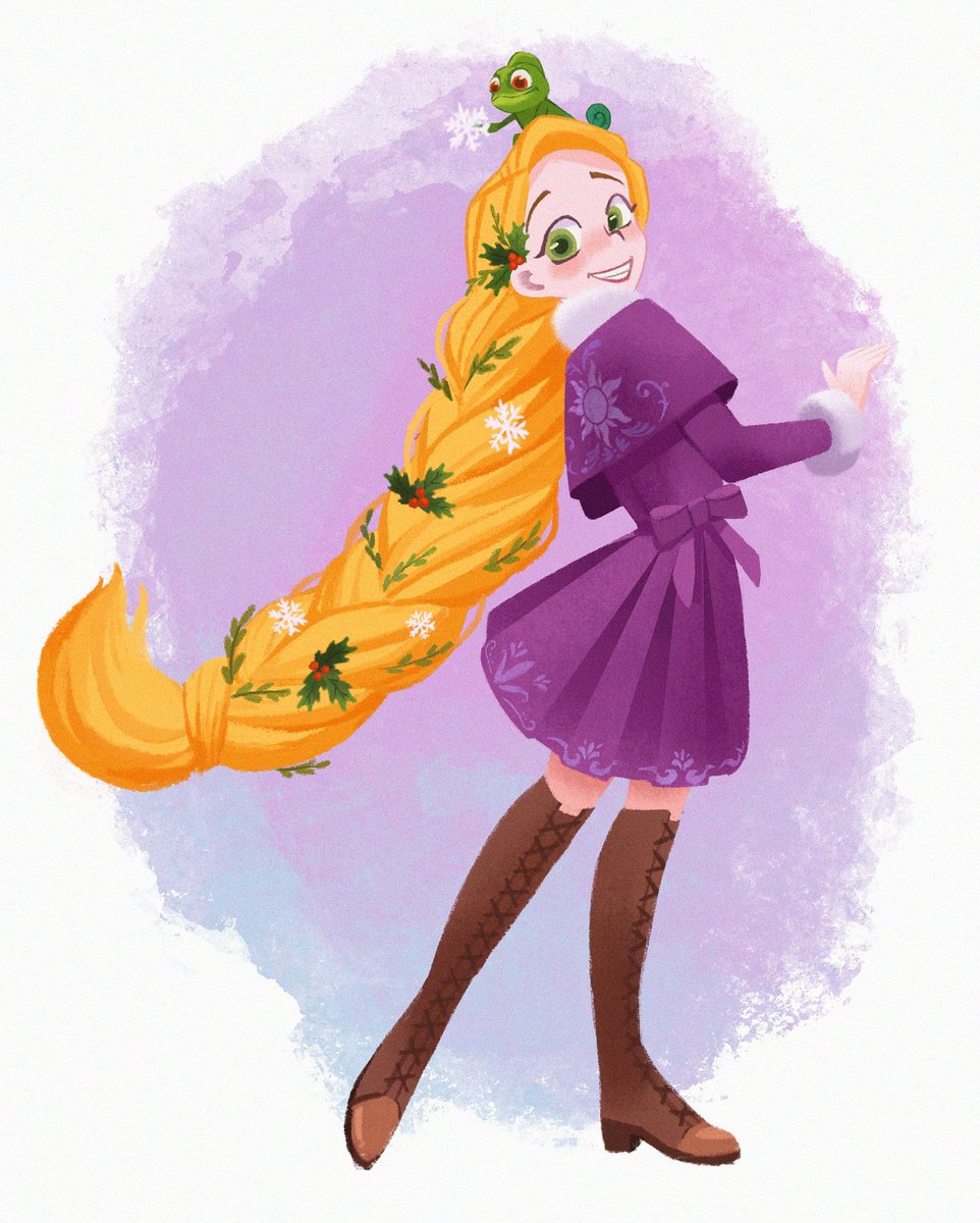 #tangled #Christmassy #disneyprincess