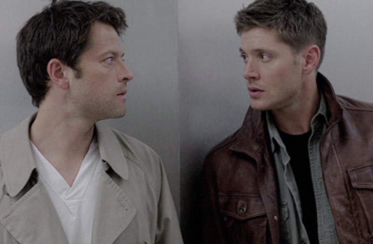 dean staring at cas : a thread