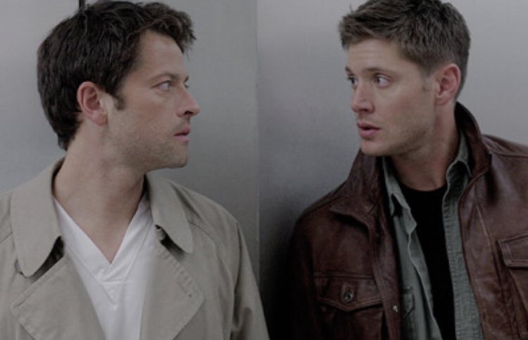dean staring at cas : a thread