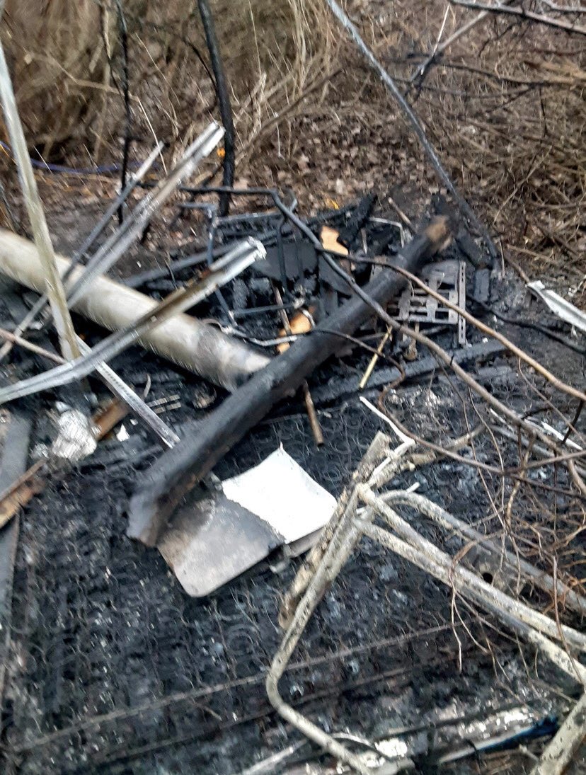 6. Cherry Beach Dec 11/12. A new person to the encampment had their tent torched last night when they were not in it. Had no beefs with anyone. No injuries. Getting more info tomorrow.