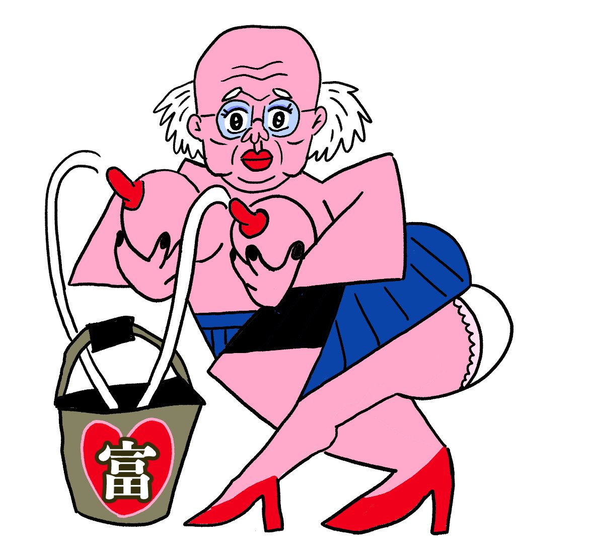 ポテチ光秀のイラスト ポテチ光秀のイラスト