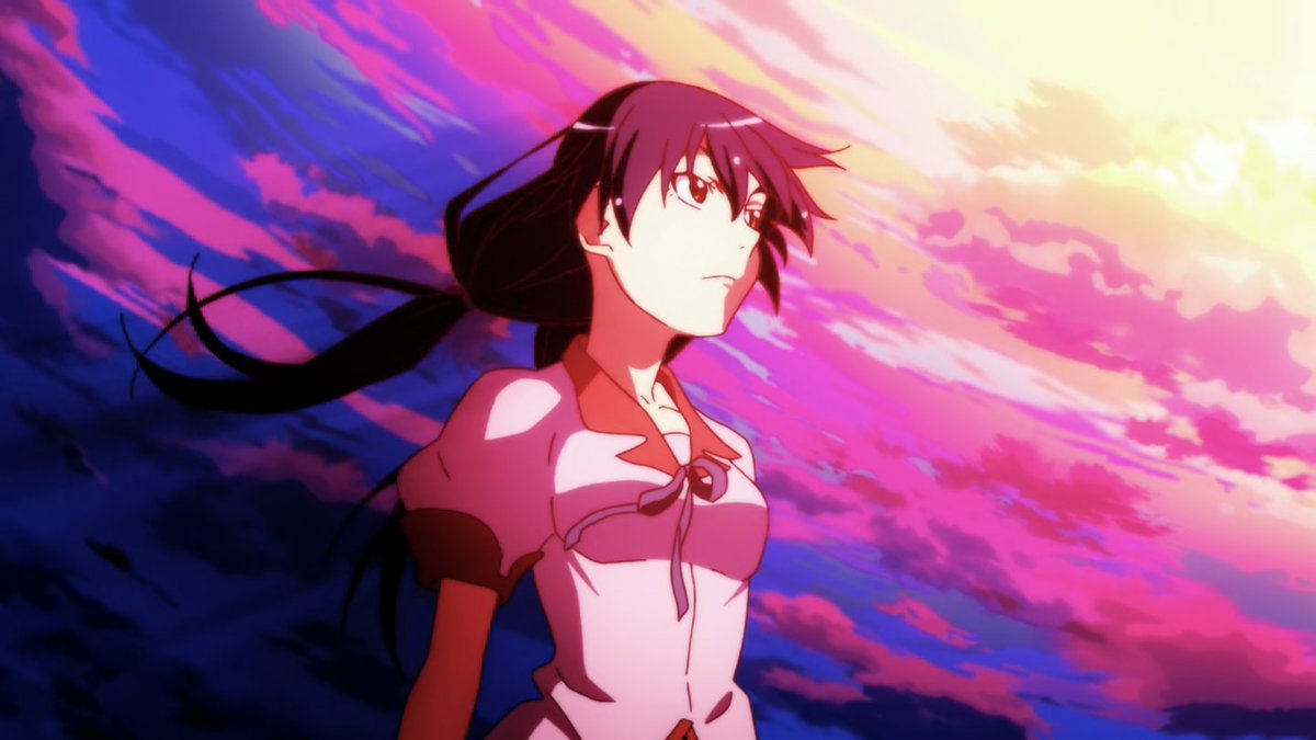 I then instantly peeped Hanamonogatari right after and my first thoughts after seeing the OP were... am I about to see Kanbaru play basketball ... anyway, Hana felt slow in the beginning but I'll always appreciate the visuals animated in these series, Shaft really doesn't miss.