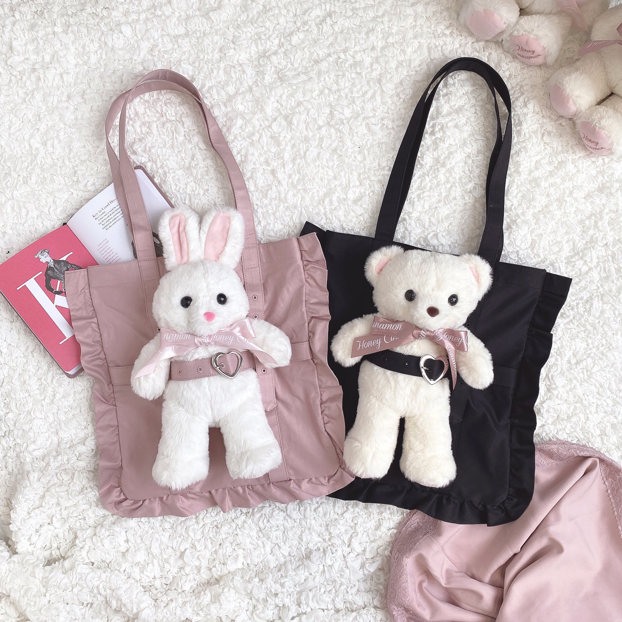ハニーシナモン ハーネストートバッグ+シナモンくんぬいぐるみ ハニーシナモン ハーネストートバッグ+シナモンくんぬいぐるみ