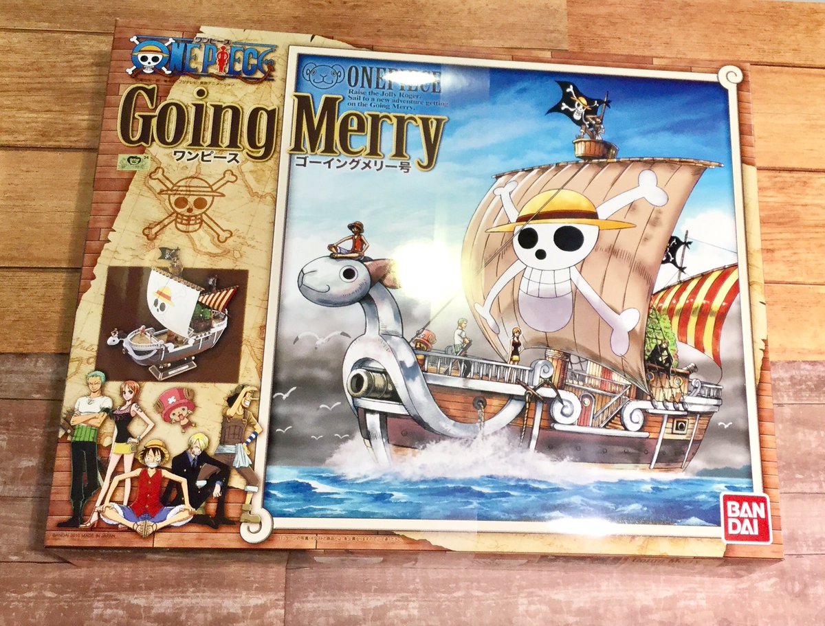 One Piece 麦わらストア福岡店 オススメ商品 プラモデル ゴーイング メリー号 4 180円 税込 好評発売中 麦わらストア Onepiece