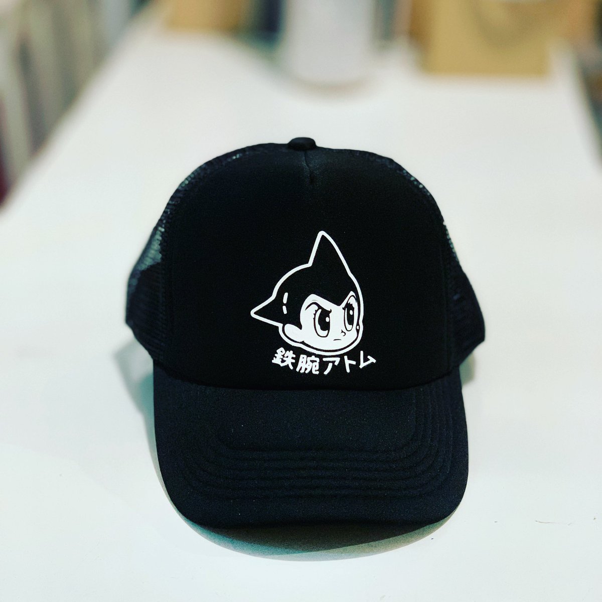 lacasadeandy's tweet photo. 🤯 Tetsuwan Atom (Astro Boy) 🤯 A partir del 18 de diciembre sublimación en gorras, tazas, playeras y también vinil textil como esta gorra 👌🏼 https://t.co/T1btr3B1j8