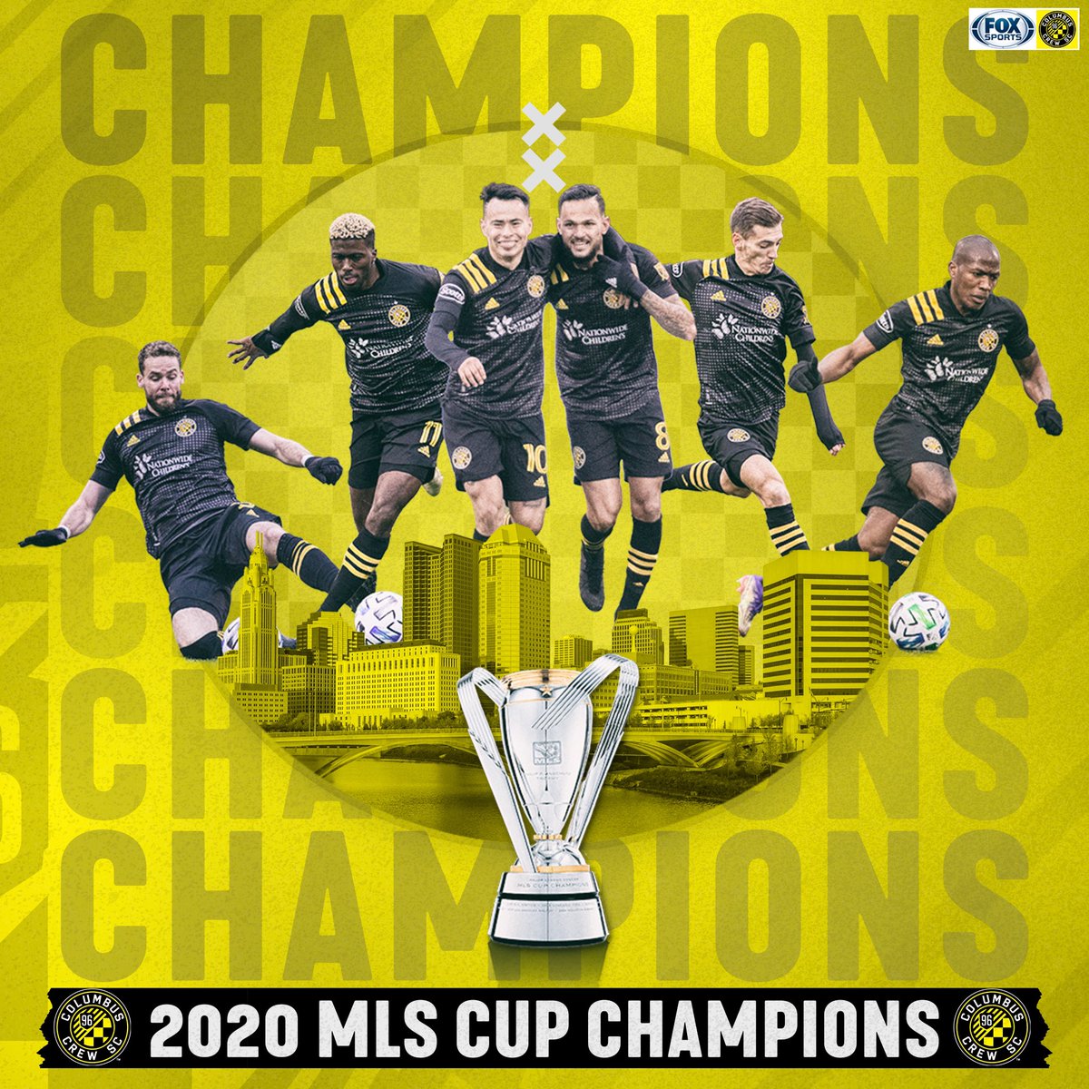 FanDuelSN_CBUS's tweet photo. Columbus is a city of champions once again! 🙌🙌🙌

#Crew96  #To96ether https://t.co/jhGLnGrraZ