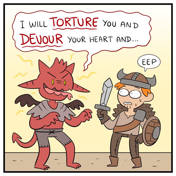 Continued the story of the weak warrior and the orc healer. https://t.co/F8mry82OCS 