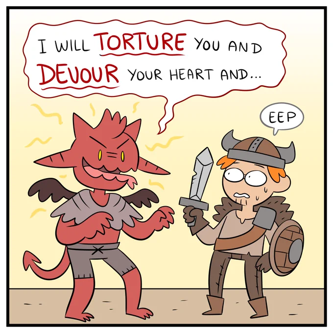 Continued the story of the weak warrior and the orc healer. https://t.co/F8mry82OCS 