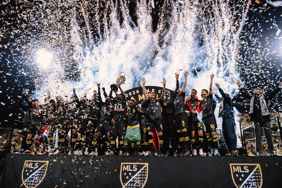 ColumbusCrew's tweet photo. WE HEAR THE DRUMS ECHOING TONIGHT.... https://t.co/kanyLuInK6