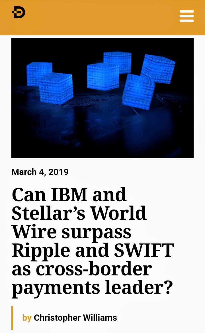 such as Coil , Polygon , and Flare NetworksIn my opinion XRP will not be used to facilitate retail cross-border payments as a use case( Stellar )For those who own it ,once the system is fully implemented and interoperable you'll be able to spend it at the interface level