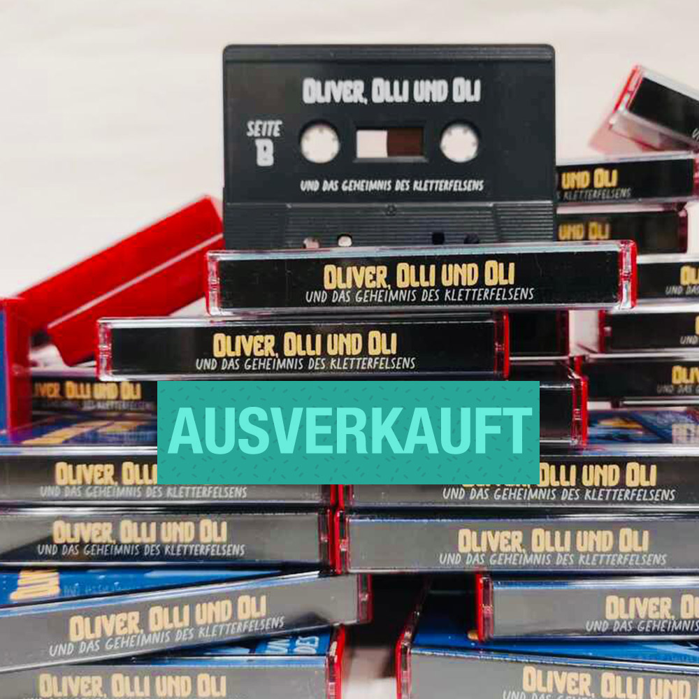 Liebe Bahnis, ihr seid die absolut Besten. Wir sind gerade total geplättet, da alle Kassetten in weniger als einer Minute ausverkauft waren. Großes Dankeschön dafür und sorry an alle, die leer ausgegangen sind. Aber hören werdet ihr das Hörspiel wie versprochen alle.❤️