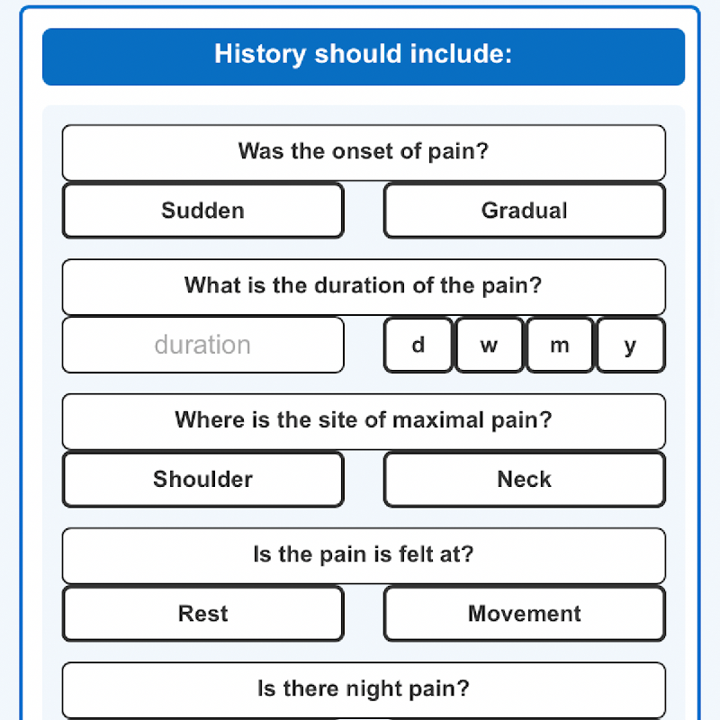 MSKpredict's tweet photo. Do you treat people with #shoulder #pain #frozenshoulder #rotatorcuff #ACjoint #instability? The new #MSKpredict #app helps you with the #diagnosis and #decisionmaking process. Download FREE to try it now on iPhone and Android. #MSK #GP #FCP #physio