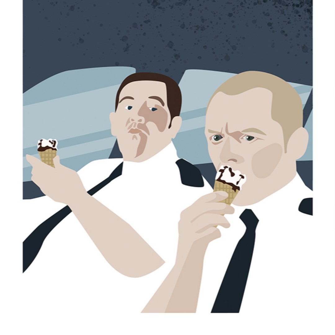 Redpompom1's tweet photo. Cornetto Break - Print and Cards https://t.co/tWOq4CE5PU #films #movies #film #movie #cinema #cinematography #filmmaking #prints #filmmaker #art #postcards #greetingcards #cine #cinephile #s #video #instamovies #moviescenes #drama #simonpegg #nickfrost #hotfuzz #cornettotrilogy https://t.co/iKdnWoCxGa