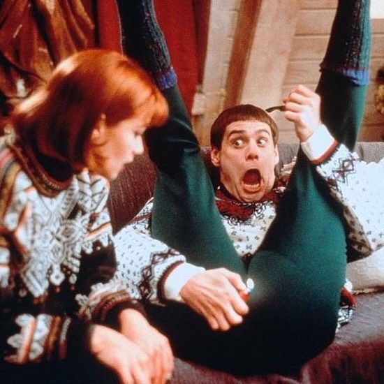 I nominate Dumb and Dumber as a Christmas movie. Reasons? Jim’s character is named Lloyd Christmas. The winter cabin fantasy sequence, the snowy Aspen locale, Mary Swanson’s real name is Holy, had a December release... https://t.co/lrkPvvVXNC
