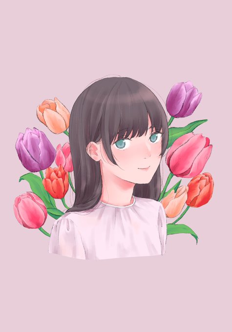 チューリップのtwitterイラスト検索結果