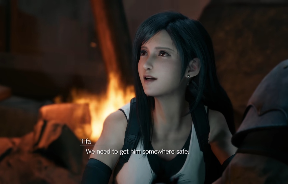Tifa's such a caring person 
