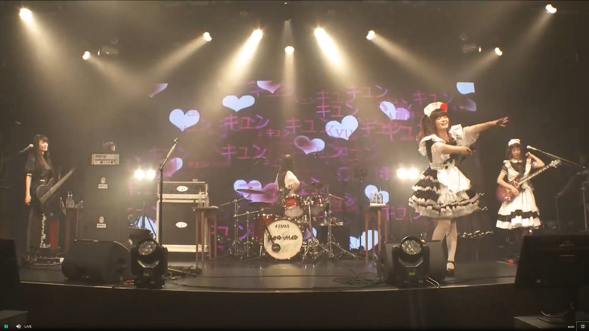 hyulee's tweet photo. #bandmaid キュンキュン https://t.co/53eiDJ61p6
