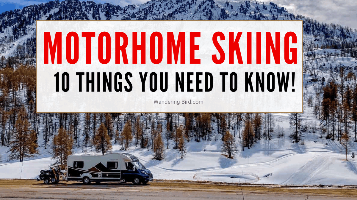 Wandering__Bird's tweet photo. *NEW VIDEO* Ever wanted to take your motorhome to the mountains in winter? We hoped to go motorhome skiing this year. No idea if it will happen or not, but here are some tips for anyone else who wants to try it: https://t.co/CjNAf68hTQ https://t.co/U5Zb6yftLG