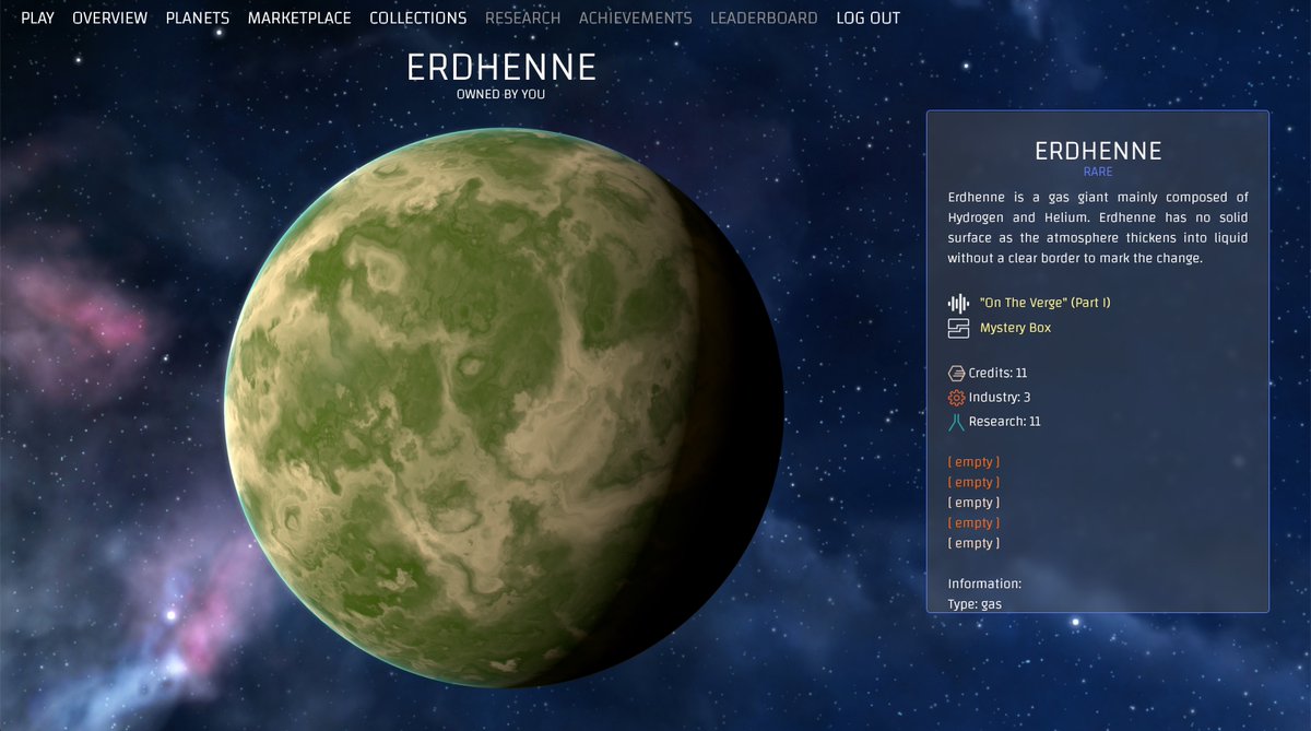 ProjectNebula_'s tweet photo. 📢Weekend #NFT giveaway #2

The next one up is a Rare Gas Giant called Erdhenne - https://t.co/vYlMsS0UgH

RT and follow @ProjectNebula_ and @ICONForge to win Erdhenne to your collection!
#PlanetGiveaway #ICON $ICX https://t.co/skJE5wZOY9