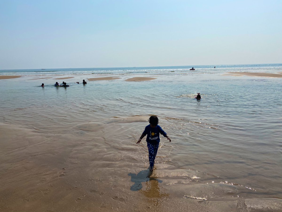 Kids fun-time in the water now!!  #EcoretreatOdisha  #Konark