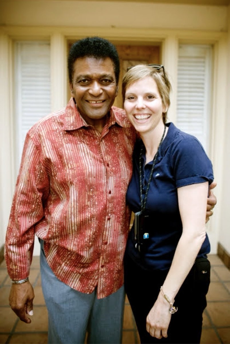 avose's tweet photo. RIP Charlie Pride, county music legend. Here is a photo of us in front of his house after our photo shoot in 2008. For the record, I never make these type of photos, but it was his idea. https://t.co/vMP6x5fvih