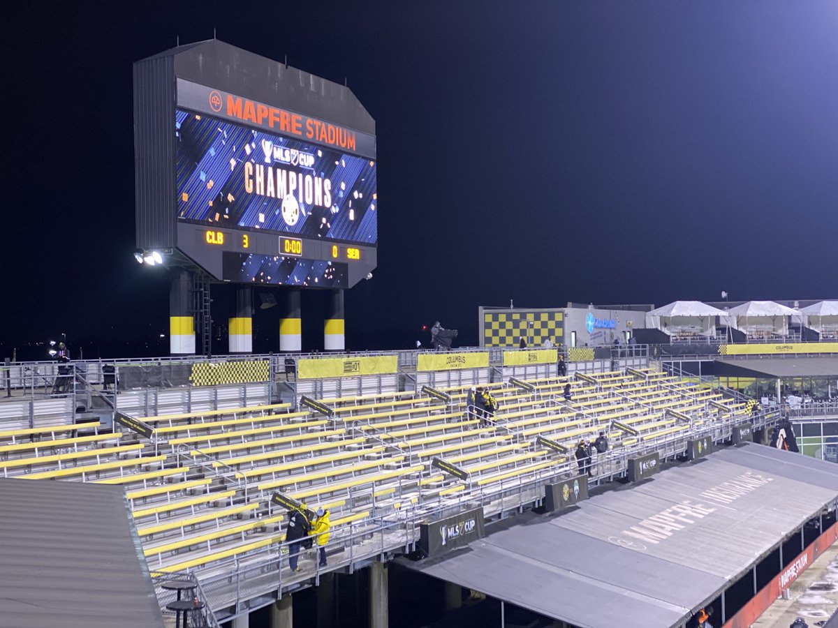 HabsmanGNL's tweet photo. Best sports night of my life. Watching my favorite sports team win a title in person. For Columbus 

#Crew96 #To96ether #MLSCupFinal https://t.co/194v1GllwH