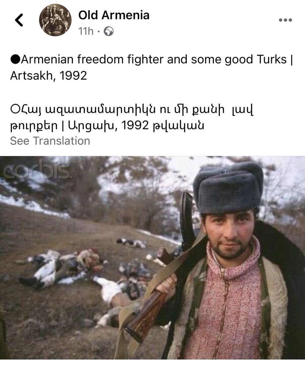 cavidrzaev368's tweet photo. #Armenian fascism!!!
#KarabakhWar

#KarabakhisAzerbaijan 
#StopArmenianOccupation 
#StopArmenianAggression 
#DontBelieveArmenia 
#OpenYourEyes
#StopArmenianTerrorism
#KhojalyGenocide
#ArmeniaKillsCivilians https://t.co/9rvuwkIXtO