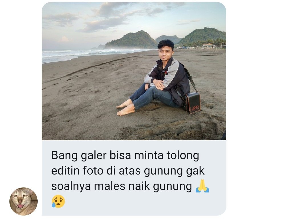 pantungalimar's tweet photo. Masih muda udah males. https://t.co/QGu3XdGEHY