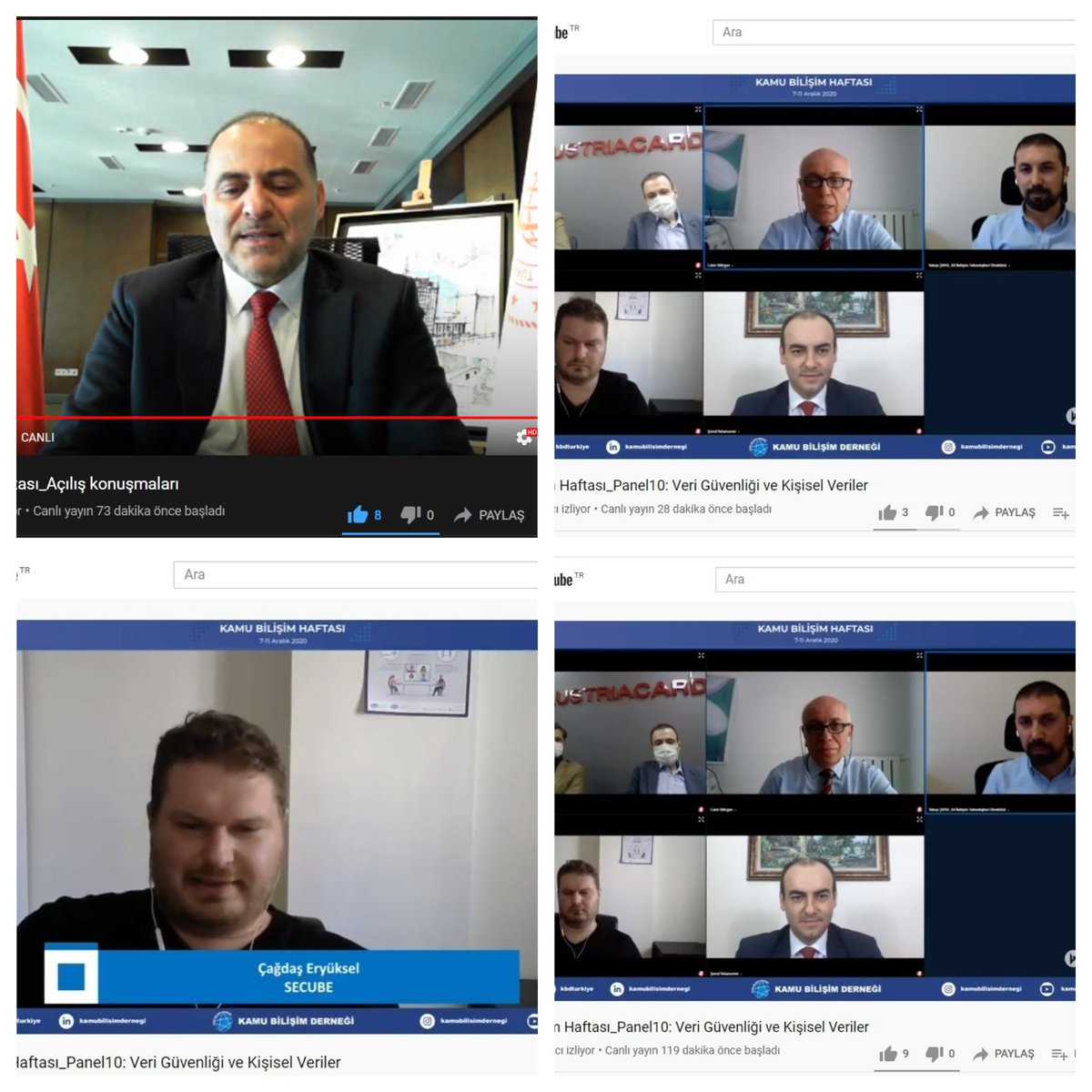 Secube Teknoloji A.Ş. Kurumsal Satış Direktörümüz <a href="/c3ryksel/">Cagdas Eryuksel</a> Kamu Dijital Zirvesinde Kamu'da Siber Güvenlik ve KVKK başlıklı konuşmasını gerçekleştirdi ve kurumların yerli KVKK yazılımlarını tercih ederek nasıl daha verimli ve kolay süreçlerini yürütebileceklerine dikkat çekti.