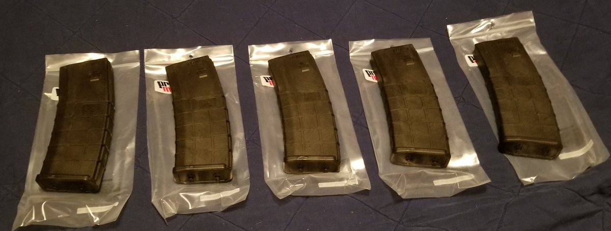 popeyejay1's tweet photo. I just received my first ever order from @GunMagWarehouse. @ProMags for my AR-15. can't wait to test these at the range soon. #moremags #rangefun #freedomdispensers https://t.co/wbO4iMbdkR