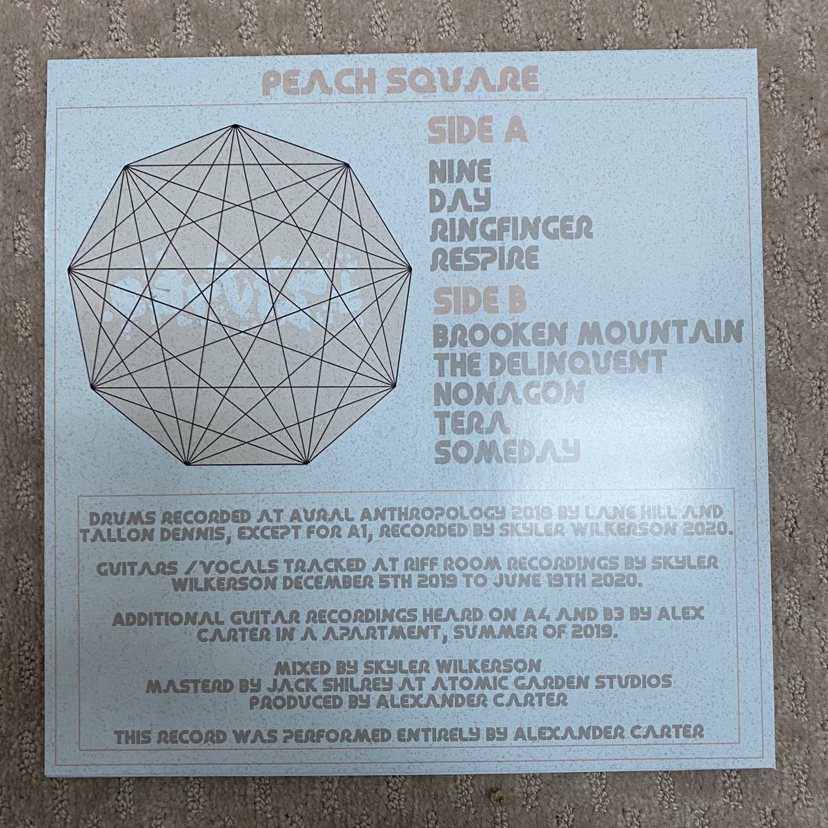 wearecarvist's tweet photo. Hey there Twitter! These are in! Still 75 / 100 total copies pressed available on our bandcamp. We love you, we promise we’ll get better at posting on here. https://t.co/SBbS2exTwE