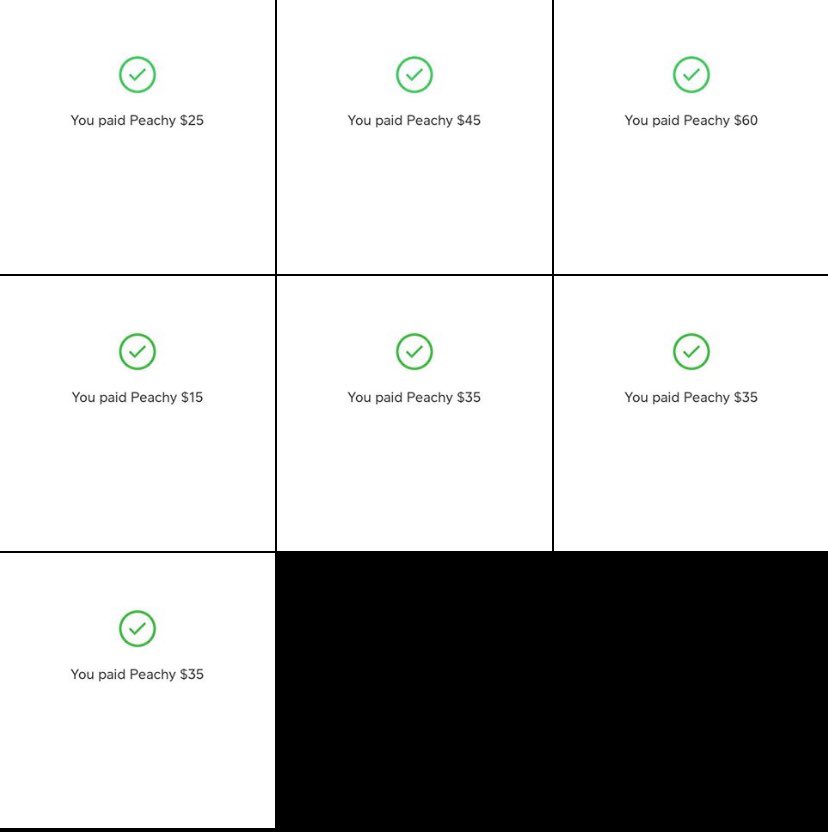 Chastity4peach's tweet photo. This is what your Cashapp 
Transactions should look like~ 

Which little gooner bitch is next in line?💋✨

Perhaps a VC session? Ignore session? Maybe even just a good long  wheel drain💦💋 https://t.co/M7nSVJVQCf