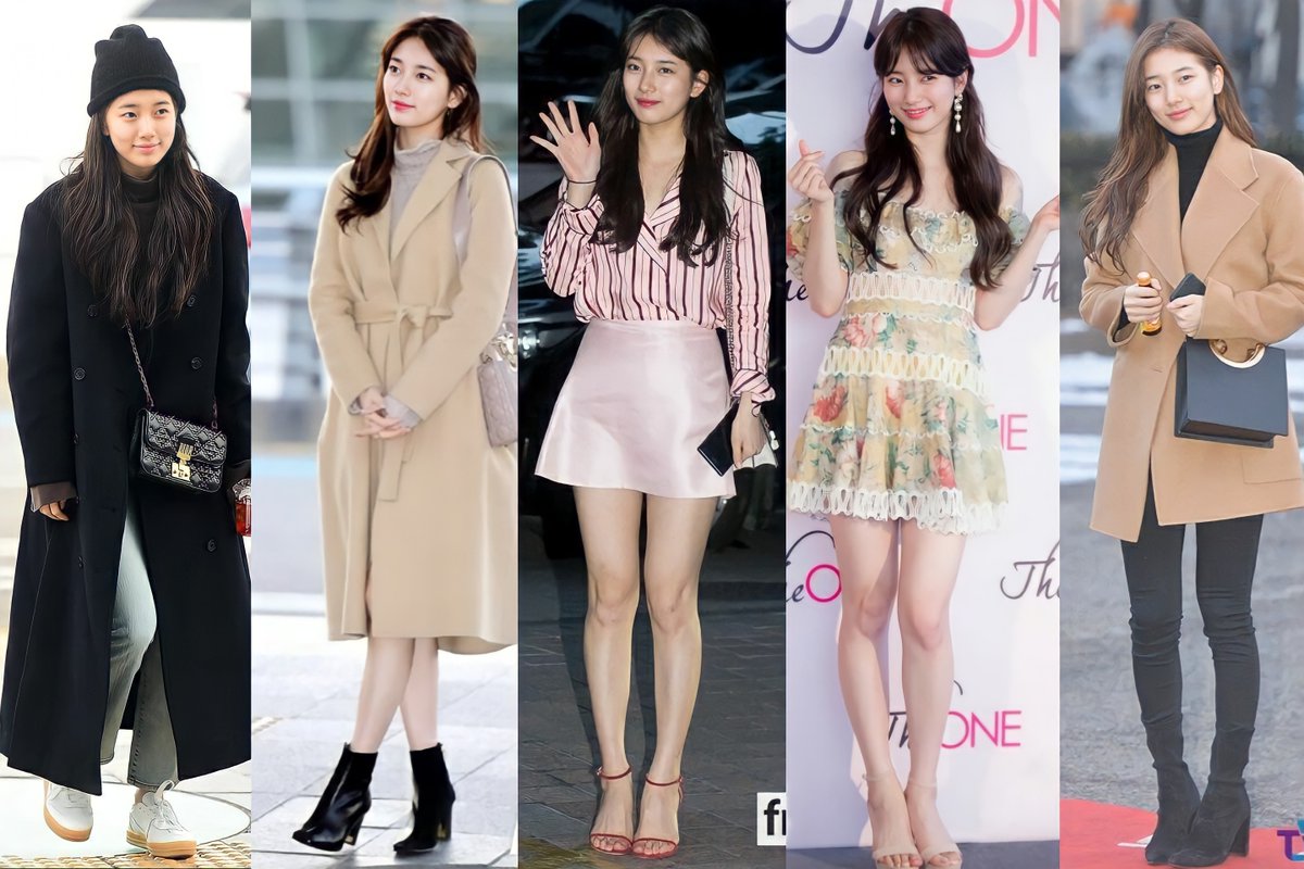 thesuzylibrary's tweet photo. she can literally pull of anything that she wears. 

btw, she’s BAE SUZY ✨ https://t.co/h9vFiZV7kI