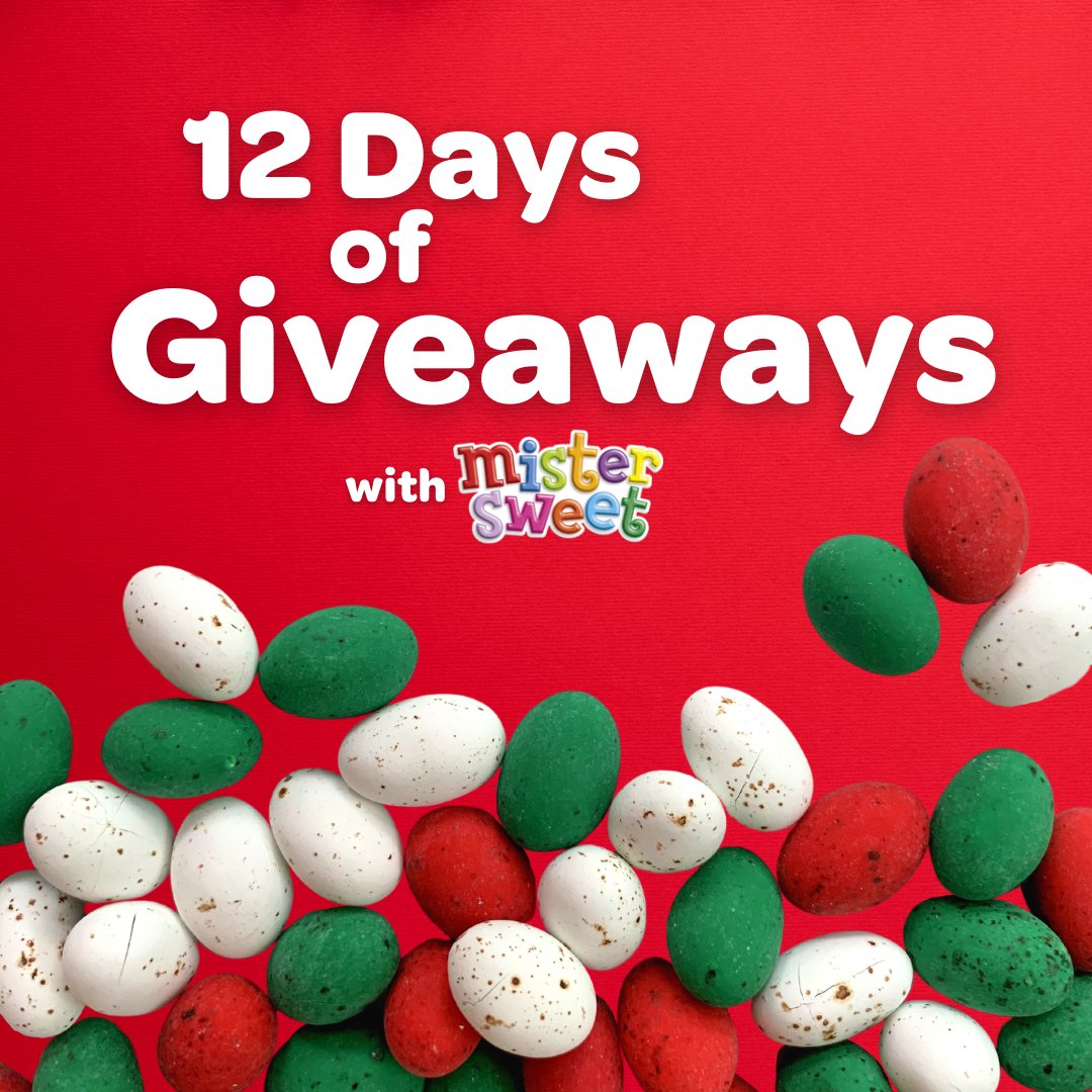 MisterSweetSA's tweet photo. 12 Days of Giveaways starts NOW!
Day 1: Stand a chance to win a Speckled Eggs hamper by liking our Facebook page and following us on Instagram and Twitter. Good luck!

Winner announced tomorrow. Open to SA residents only. Prizes only delivered in January. https://t.co/qg9CUj0etH