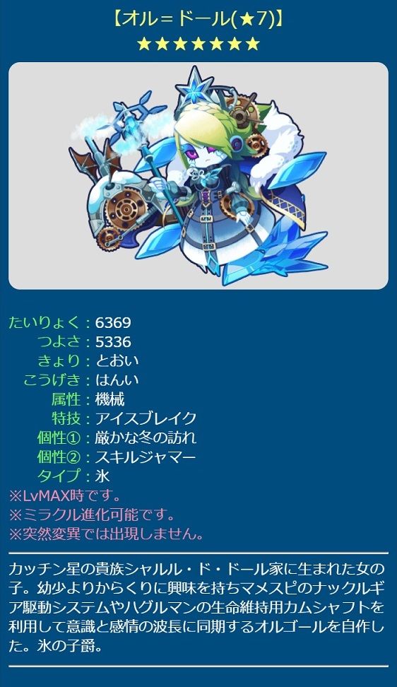 エイリアンのたまご エリたま 公式 クリスマスイベント限定エイリアンが登場 カッチン星の貴族の女の子 氷の子爵が登場 ７ オル ドール そして ８ オートマタ ドール からくりカラクリからくり ٩ ᐛ و エリたま オル ドール オートマタ