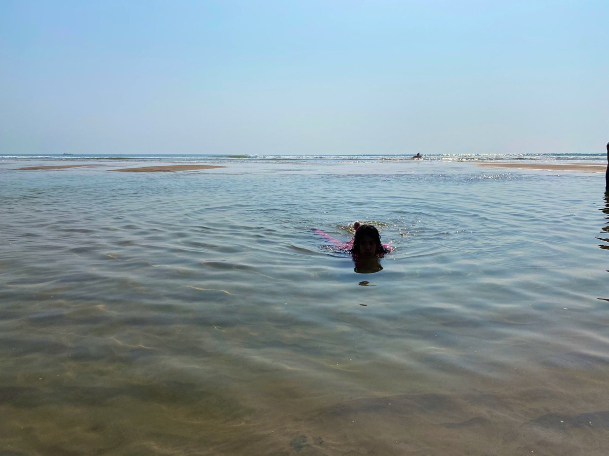 Few more pics from the the beach!! A small shallow water patch(only during this time of the day) is perfect for the kids to play safely in the water!!!  #EcoretreatOdisha  #Konark