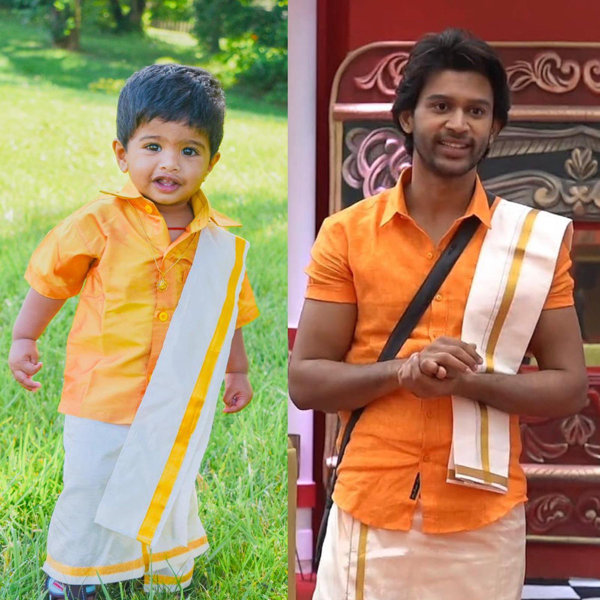 vishalreddydam1's tweet photo. Love from usa kids matching abhi outfit if you like the kid hit the retweet button  #KingOfHeartsAbijeet https://t.co/kk23FHcglI