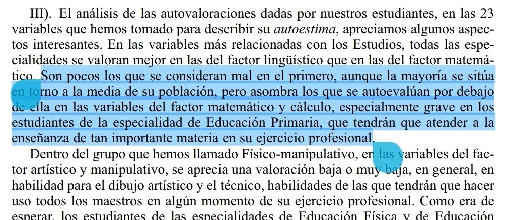 DomingoMS71's tweet photo. @MoisLlorente @inNomineSomnium Aunque ya tienes unos años, por el perfil del alumnado de los centros q conozco de cerca, esta autopercepción se mantiene, d forma general, entre los futuros maestros. https://t.co/Jamr3AAV7a https://t.co/5xVP035r3O
