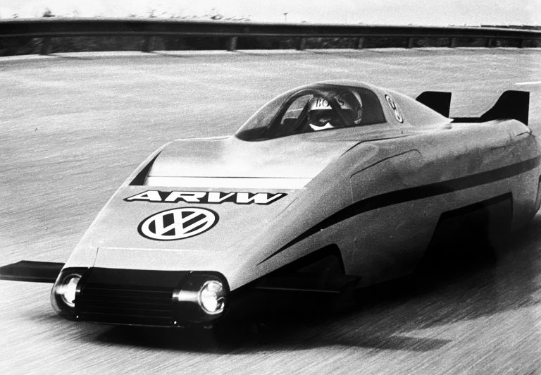 MichaelPine8's tweet photo. VW celebrates arrow-shaped experimental car of 1980 https://t.co/zY8nJfu1F6