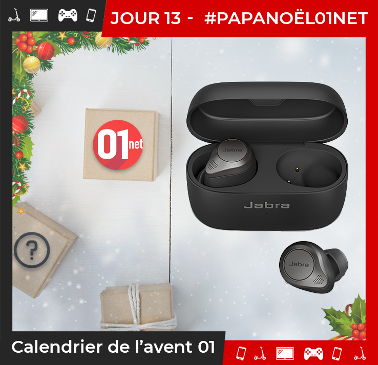 Jour 13 pour notre #PapaNoël01net 🎅
On pense à vos oreilles ! 👂 Tentez de gagner vos Elite 85t de chez Jabra

Pour participer : 

- Follow <a href="/01net/">01net</a> et <a href="/JabraFrance/">Jabra France</a>  
- RT et like et le tweet
- Tweete avec le #PapaNoël01Net 

Quel est le 1er son à mettre dans ces Elite 85t ? 🧐
