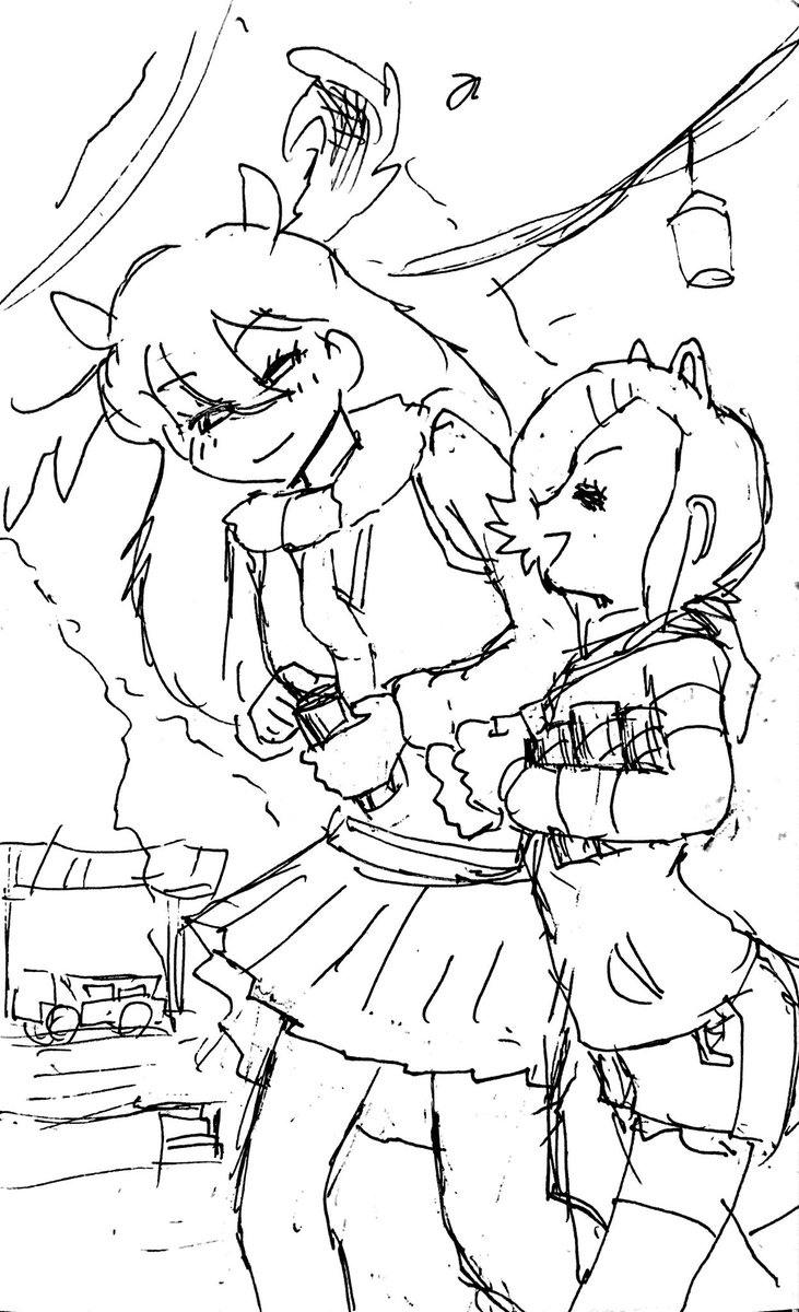 ヨロヘラ妄想設定rkgk
よく知らない同士だった頃の二人 安全帽省略
ジムニーの魅力を取引先の社長に熱く語るヨロビ殿 