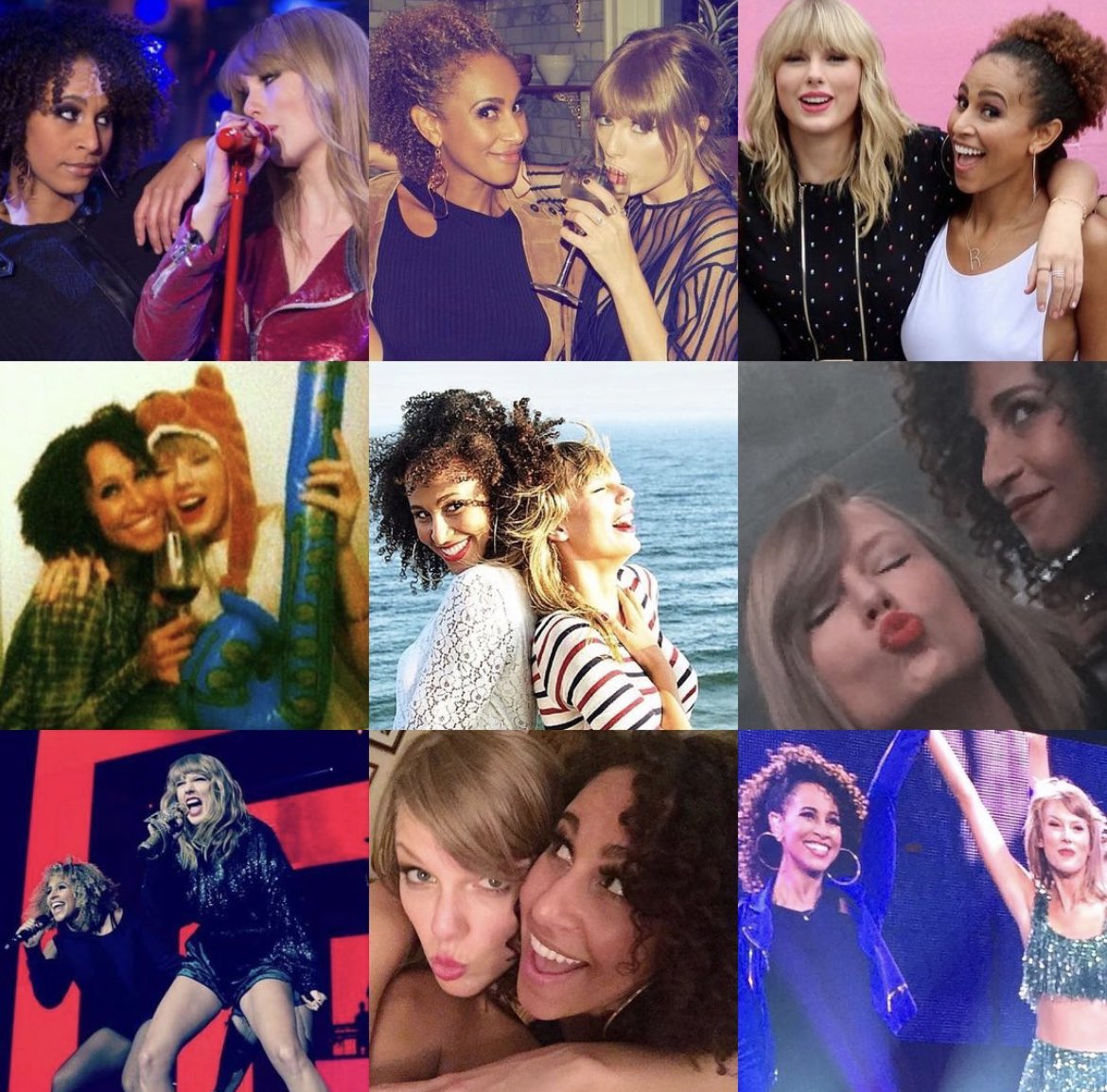 TSwiftNZ's tweet photo. 📷 IG | melanienyema: You have both predictably and astonishingly, remained the beautiful artist and friend you’ve always been...and MORE. More courageous, more prolific, more grounded, more curious, more creative (more Grammy noms!), more of every kind of good thing ever... https://t.co/4a1br9zd7p