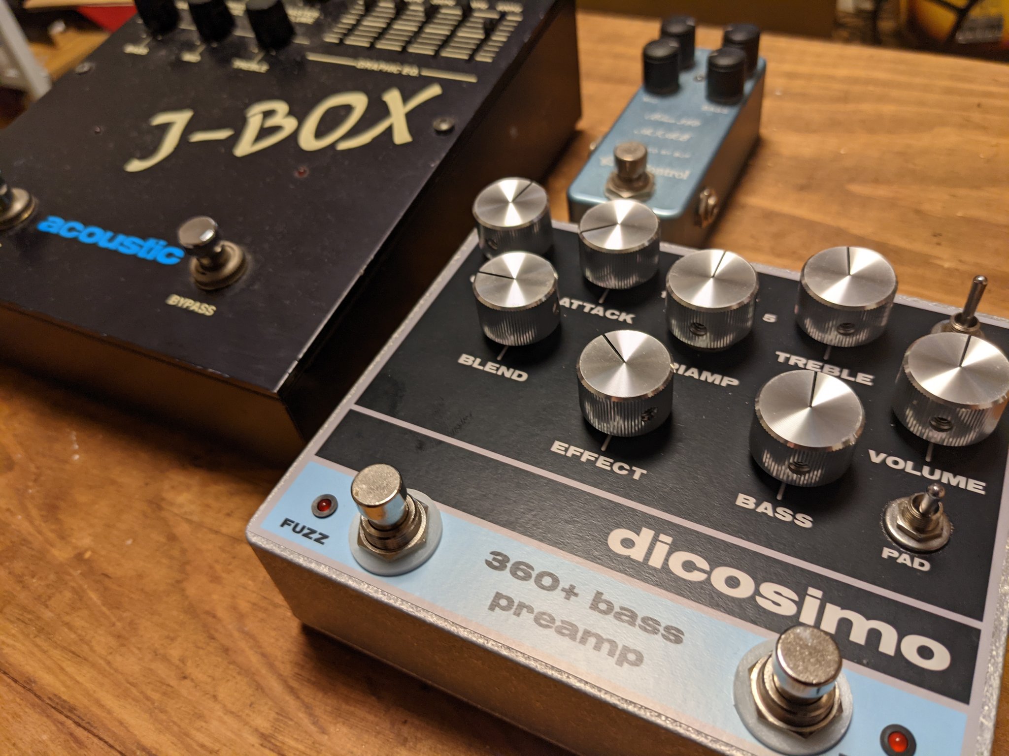J-BOX 名機 ACOUSTIC 360 プリアンプ 廃盤 FERNANDES